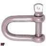 D SHACKLE 12MM STAINLESS 1 PIECE