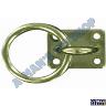 TIE DOWN RING 4 EYE PLATE & RING 8MM DIA