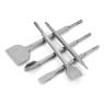 SDS PLUS CHISEL-GOUGE-POINT 5 PIECE SET
