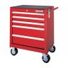 ROLLER CABINET 5 DRAWER RED 679MM LONG