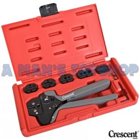 CRIMPING RATCHET COAXIAL TOOL 10 PCE