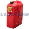 JERRY CAN 20L MILITARY STYLE PLASTIC RED