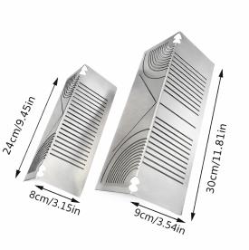 FOLDING RULE 90% 235MM LONG S/STEL