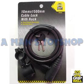 CABLE LOCK  BICYCLE H/DUTY