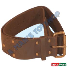 BELT WORK 50MM OIL TAN BROWN LEATHER