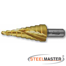 STEP DRILL 7-40.5MM SPRIAL 12 STEPS HI S