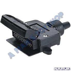 TRAILER PLUG 7 PIN WITH REED SWITCH