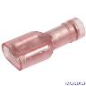 6.3X0.8MM FEMALE BLADE TERMINAL RED X 10