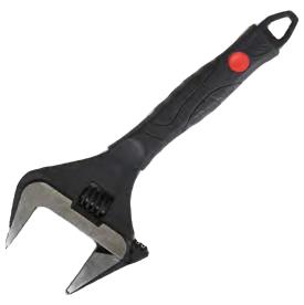 ADJUSTABLE WRENCH WIDE JAW 250MM 10"