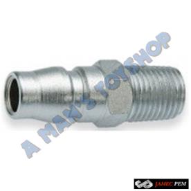 NITTO AIR ADAPTOR 1/4" BSP MALE THREAD