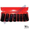 IMPACT SOCKET SET 3/8"DR METRIC DEEP 8PC
