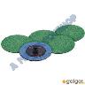 NLA* SANDING DISC 50MM QUICKLOCK 120G 5P