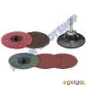 SANDING DISC KIT QUICK LOCK 75MM 7PCE