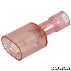 TERMINAL PACK BLADE 2.5MM 3MM MALE RED