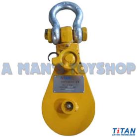 SNATCH BLOCK 2 TON X 75MM X WIRE ROPE