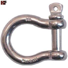 BOW D SHACKLE STAINLESS STEEL 12MM