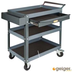 PART TROLLEY 3 SHELF & SLIDING DRAWER