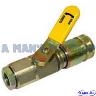 HYDRAULIC COUPLER LEVER ACTION YELLOW