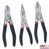 PLIER SET 3 PCE 200MM DOUBLE JOINT