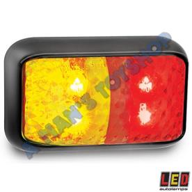 LED RED/AMBER SIDE MARKER 4 LED 10V- 30V