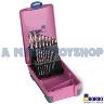 DRILL SET 1/16 TO 1/2 AF 21 PIECE COBALT