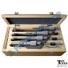 MICROMETER SET METRIC OUTSIDE 4 PIECE