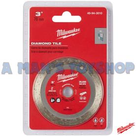 DIAMOND TILE BLADE 76MM X 10MM 1 PACK
