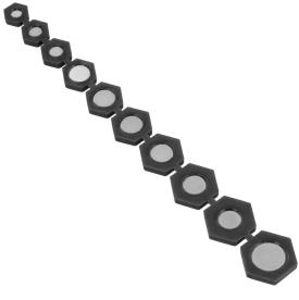 MAGNETIC SOCKET INSERT SET 10PC 10-19MM