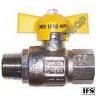 BALL VALVE T HANDLE TAP MALE/FEM1/2 NPT