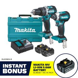 MAKITA 18V 2PC COMBO KIT DRILL & DRIVER