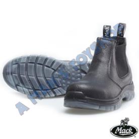 MACK TRADIE SAFETY BOOT SIZE 10.5 BLACK