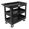 WORKSHOP & WAREHOUSE TROLLEY - 3 TRAYS