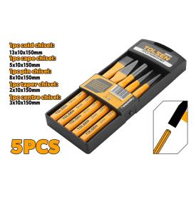 PUNCH SET 5 PIECES CrV, HRC56-62