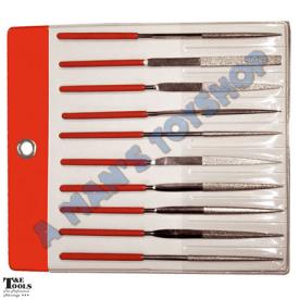 FILE SET DIAMOND NEEDLE 10 PCE