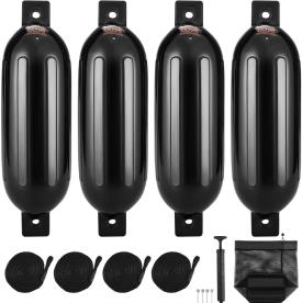 BOAT FENDER 4 PIECE SET 215MMR X 660MML