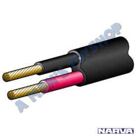 CABLE TWIN CORE 6MM RED/BLACK 30 METRE