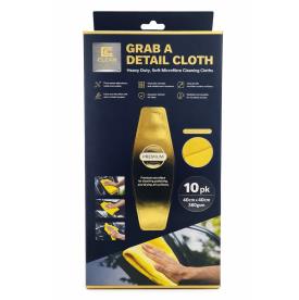 CLEANING CLOTHS H/D MICROFIBRE 10 PACK