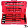 T HANDLE ALLEN KEY SET 10 PIECE RATCHET