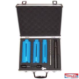 CORE DRILL SET 3 PCE SET 65-52-38MM SIZE