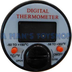 THERMOMETER DIGITAL AIR CON S/STEEL