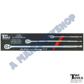 RATCHET SET FINE 3 PIECE108 TEETH E/LONG