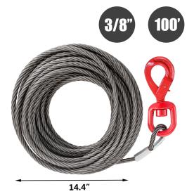 WIRE WINCH CABLE 12MM X 30 METRE F/CORE