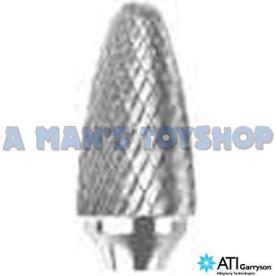 BURR 6MM BALL NOSED TREE D-CUT 6MM SHANK