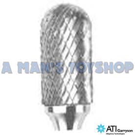 BURR 10MM BALL NOSED CYLINDER TIAIN COAT