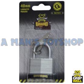 PADLOCK 30MM LAMINATED