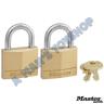 PADLOCK SET 30MM 2 PIECE KEYED ALIKE