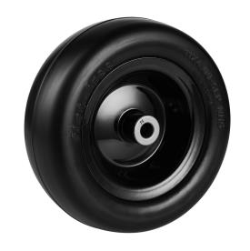 MOWER WHEEL & RIM 280MM X100MM FLAT FREE