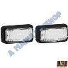 LED WHITE FRONT & OUTLINE MARKER 12/24V