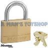 PADLOCK 50MM SOLID BRASS 5 PIN CYL