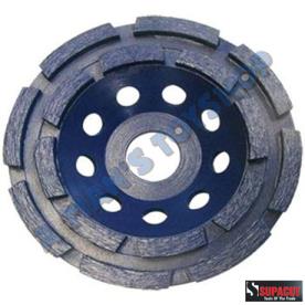 GRINDING WHEEL CONCRETE DOUBLE ROW 115MM